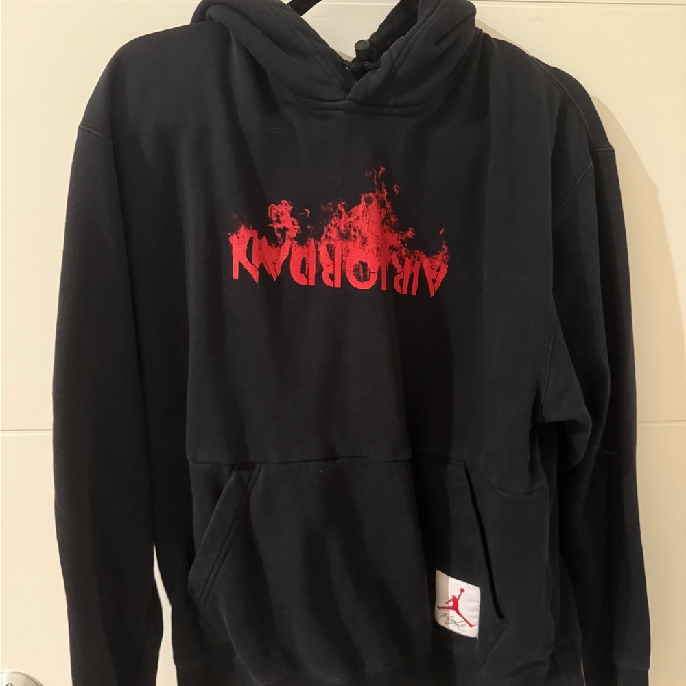 Men’s Air Jordan Hoodie Sweatshirt Hot Flames 1989